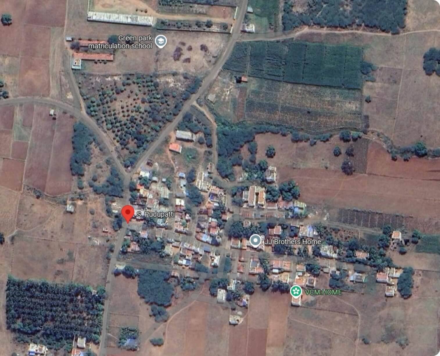 Green Park School location and surroundings