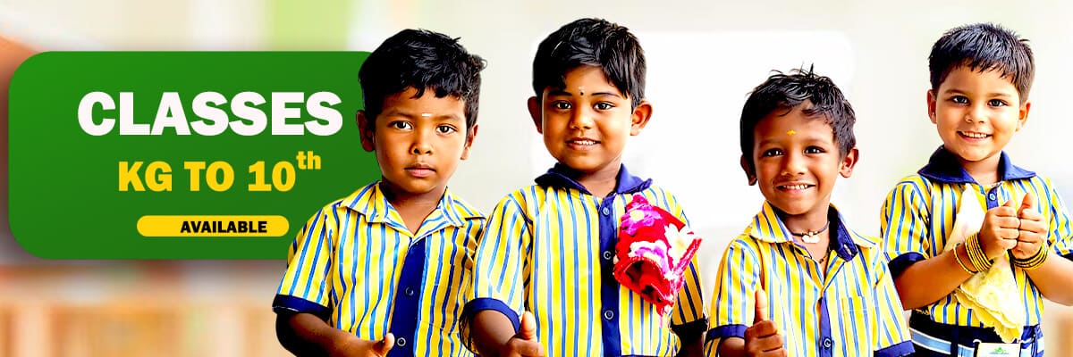 Top performing students at Green Park School